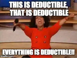 What can I deduct on my tax return?